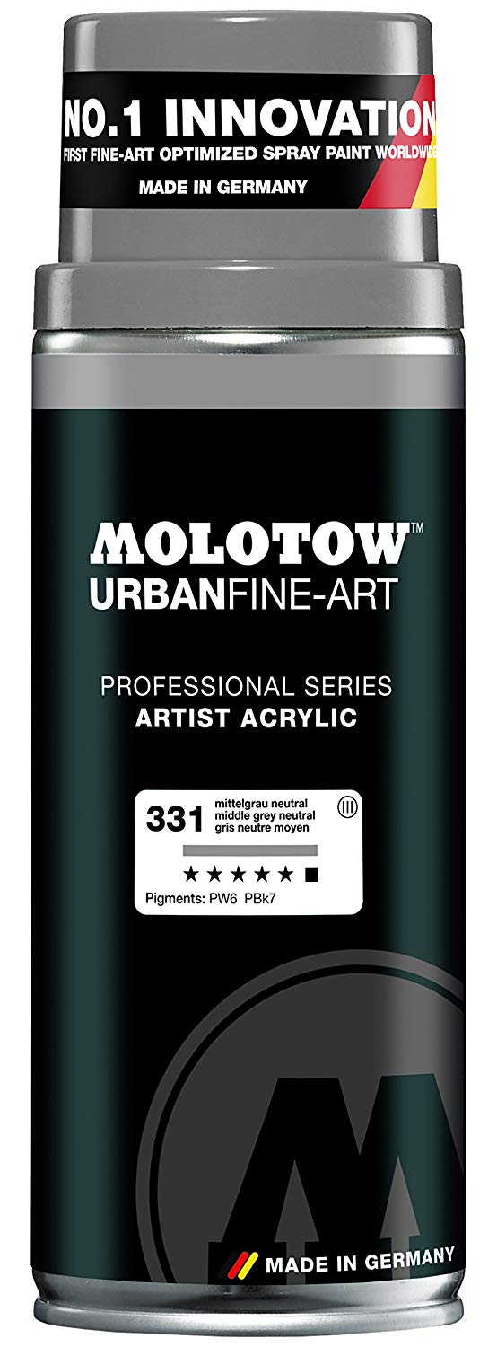 Professional Series Artist Acrylic (400Ml) Middle Grey Neutral - Al Masam Stationery LLC Main image