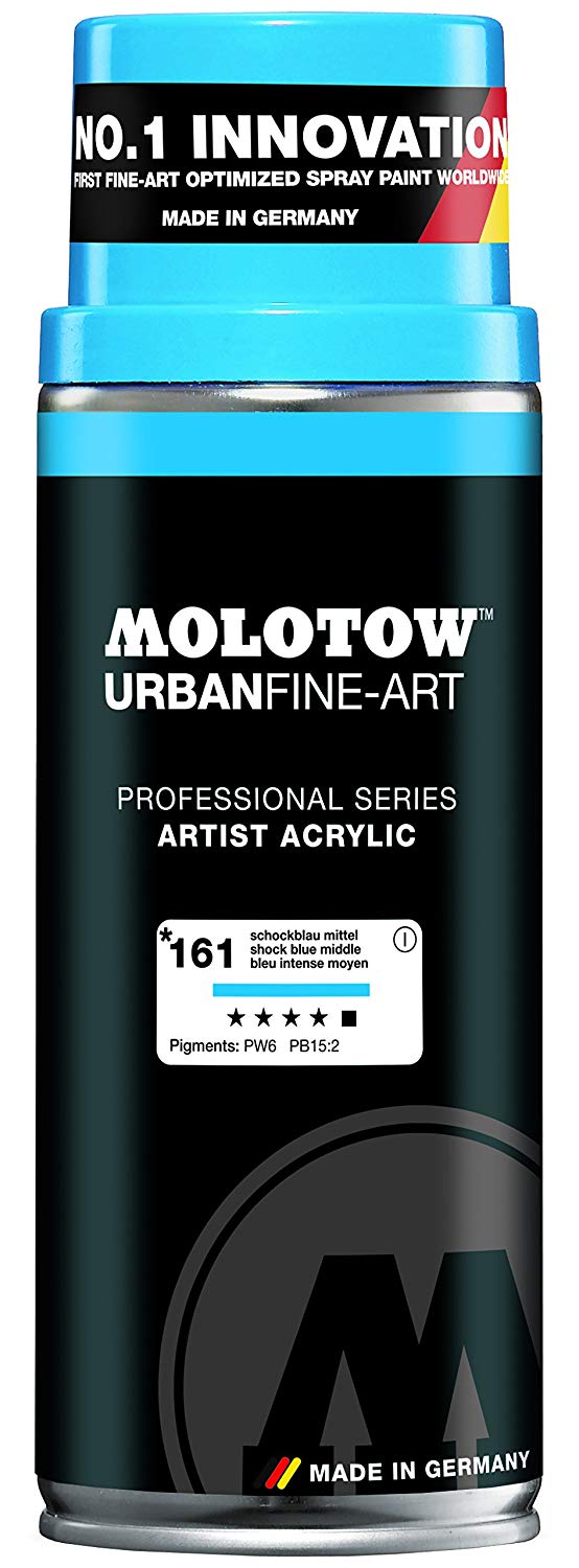 Professional Series Artist Acrylic (400Ml) Shock Blue Middle - Al Masam Stationery LLC Main image