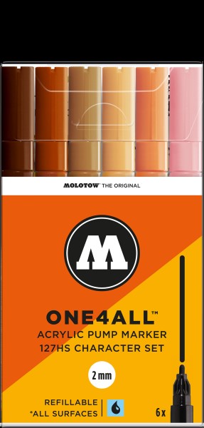Molotow 127Hs Character-Set - 2Mm - Al Masam Stationery LLC Main image