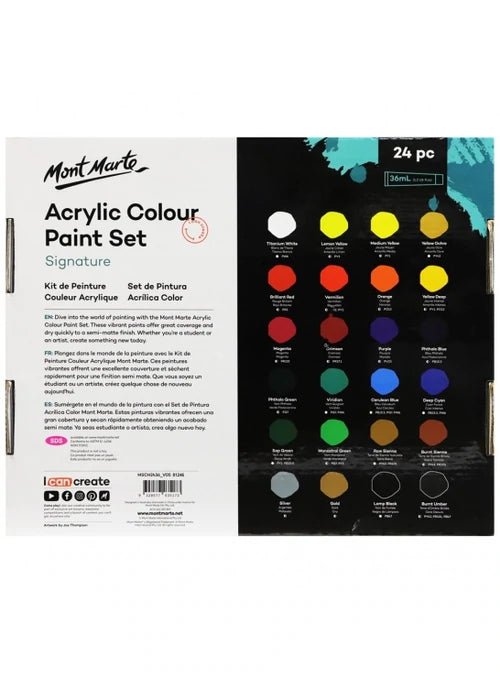 Acrylic Colour Paint Set Signature (1.2oz)