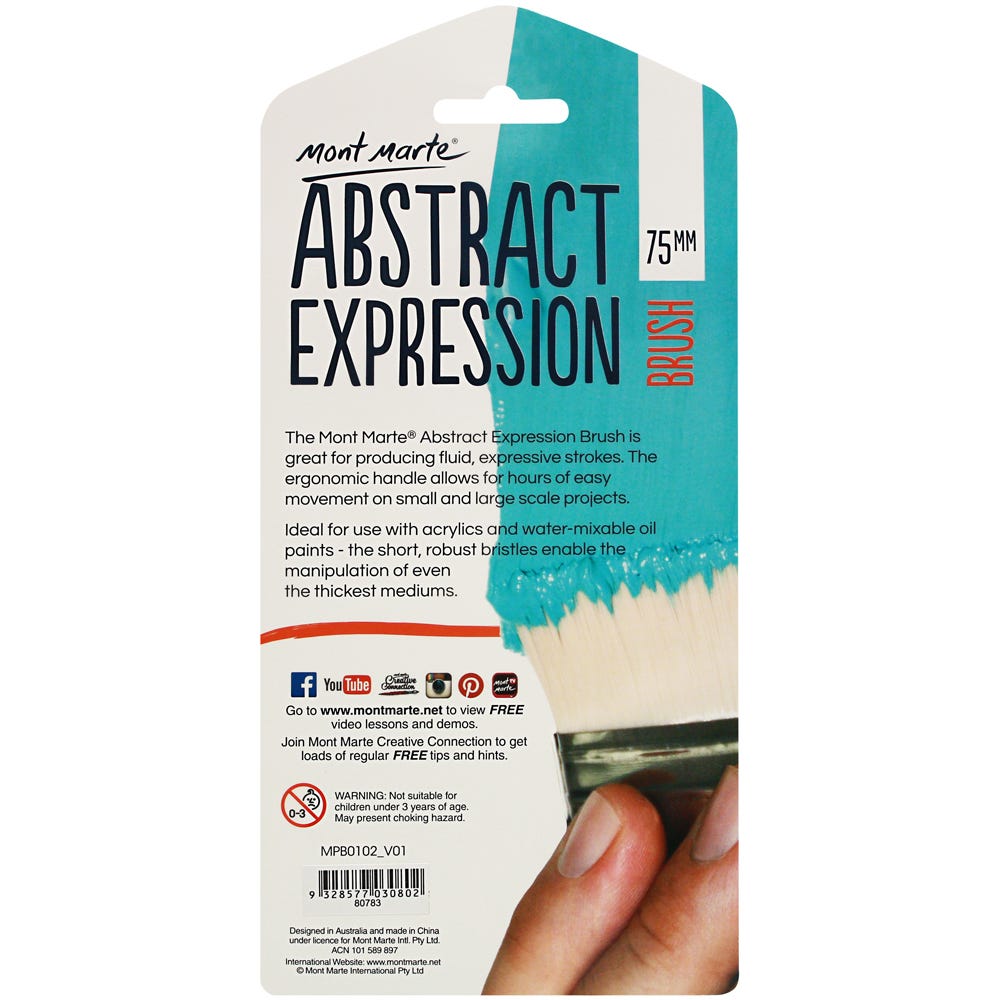 Mont Marte Abstract Expression Brush - 75Mont Marte Secondary image