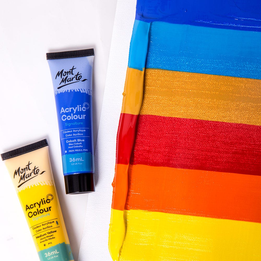 Mont Marte Acrylic Paint Set 36pc x 36ml - Al Masam Stationery LLC - art & craft - art & craft