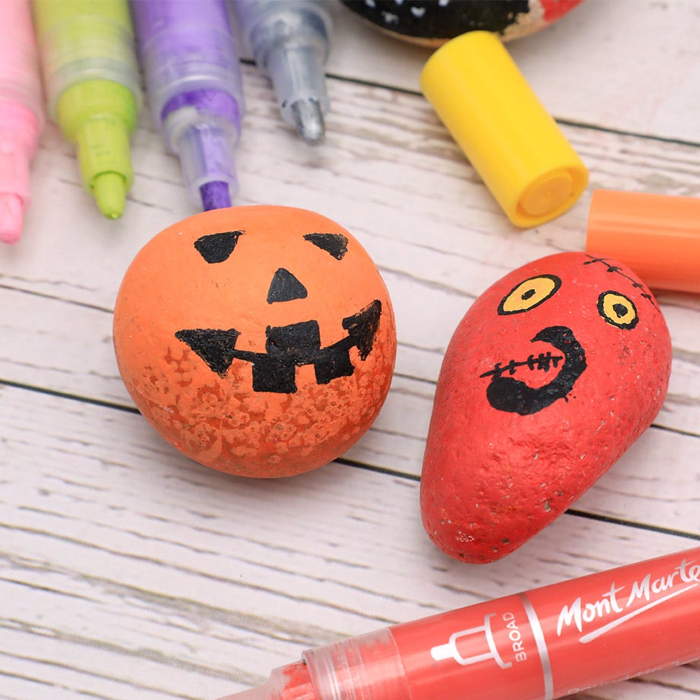 Mont Marte Acrylic Paint Pens Broad Tip 12pc - Al Masam Stationery LLC