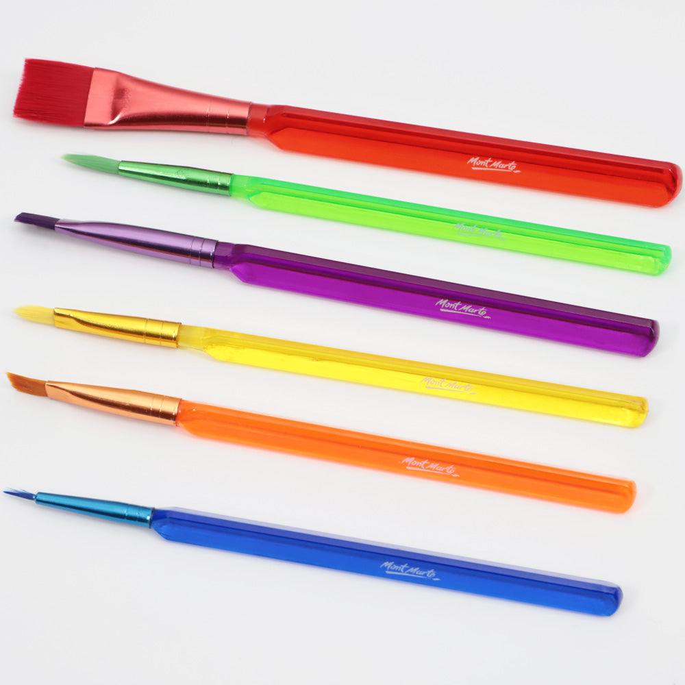 Mont Marte Brush Set 6pc - Al Masam Stationery LLC