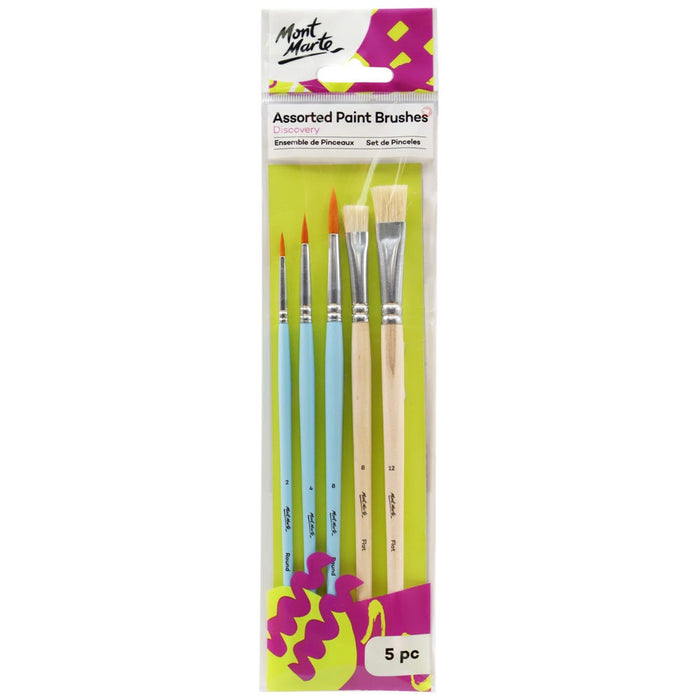 Mont Marte Brush Set 4pc - (BMHS0043) - Al Masam Stationery LLC