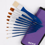 Mont Marte Brush Set in Wallet 11pc - Gouache - Al Masam Stationery LLC