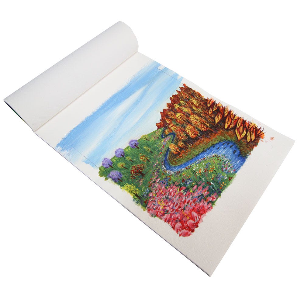 Mont Marte Canvas Pad 10 Sheet A3 - Al Masam Stationery LLC