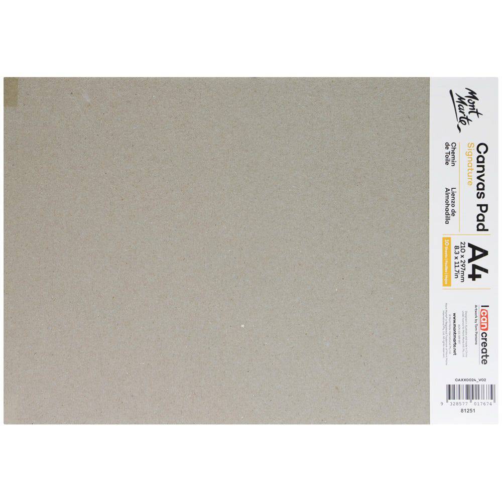 Mont Marte Canvas Pad 10 Sheet A4 Secondary image