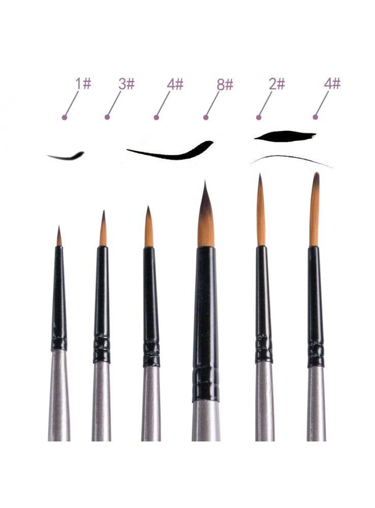 Mont Marte Gallery Series Brush Acrylic Set 6pcs - Al Masam Stationery LLC