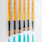 Mont Marte Gallery Series Brush Set Acrylic 6pc - Al Masam Stationery LLC