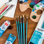 Mont Marte Gallery Series Brush Set Oils 5pc - (BMHS0020) - Al Masam Stationery LLC