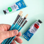 Mont Marte Gallery Series Brush Set Oils 5pc - (BMHS0020) - Al Masam Stationery LLC