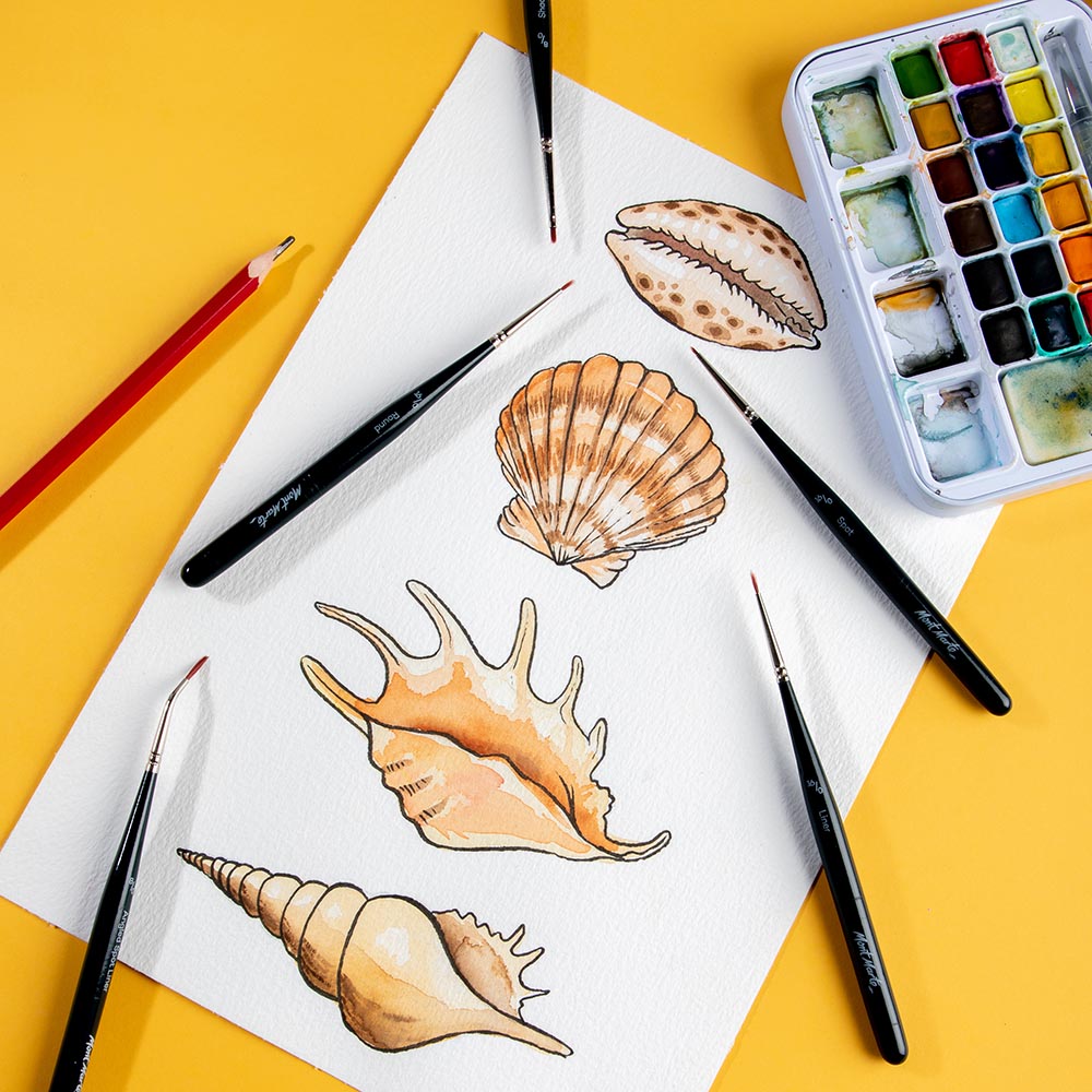 Mont Marte Mini Detail Brush Set 5pc Secondary image