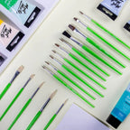 Mont Marte Studio Artist Brushes 15pc - Al Masam Stationery LLC