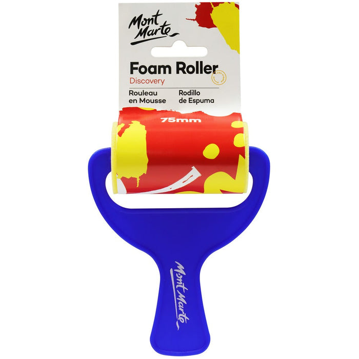 Mont Marte Studio Foam Roller 75mm, a versatile painting tool from Mont Marte for smooth application of paints and coatings.