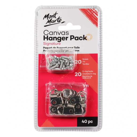 Mont marte Canvas Hanger Pack 20pce - Al Masam Stationery LLC Main image