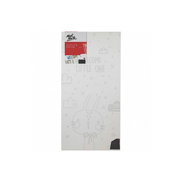 Mont Marte Colouring Canvas 30x60cm Cartoon - Al Masam Stationery LLC Main image
