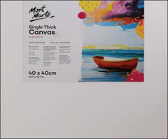 Mont Marte Signature Single Thick Canvas 40 x 40cm (15.7 x 15.7in) - Al Masam Stationery LLC