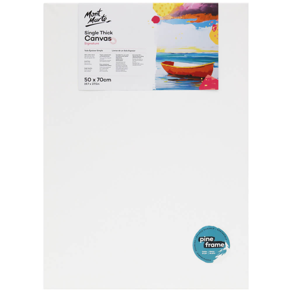 Mont Marte Studio Canvas Pine Frame 50x70cm - Al Masam Stationery LLC Main image
