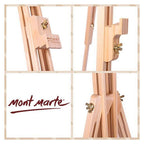 Mont Marte Tripod Easel - Pine Wood - Al Masam Stationery LLC