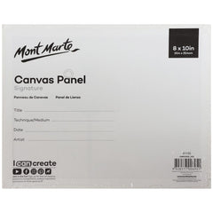 Mont Marte Canvas Panels Pack 2 25.4x30.5cm - Al Masam Stationery LLC