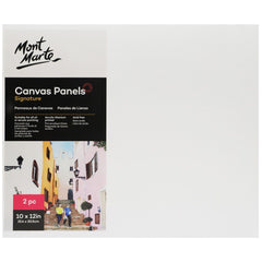 Mont Marte Canvas Panels Pack 2 30.5x30.5cm - Al Masam Stationery LLC