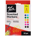 Mont Marte Scented Markers 12pc - Al Masam Stationery LLC