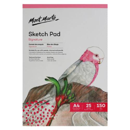Mont Marte Signature Sketch Pad 150gsm 25 Sheet A4 - Al Masam Stationery LLC Main image