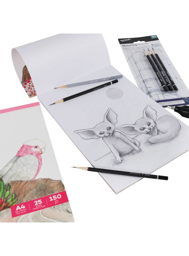 Mont Marte Signature Sketch Pad 150gsm 25 Sheet A4 - Al Masam Stationery LLC