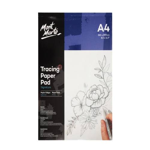 Mont Marte Signature Tracing Paper Pad 60gsm A4 - Al Masam Stationery LLC Main image