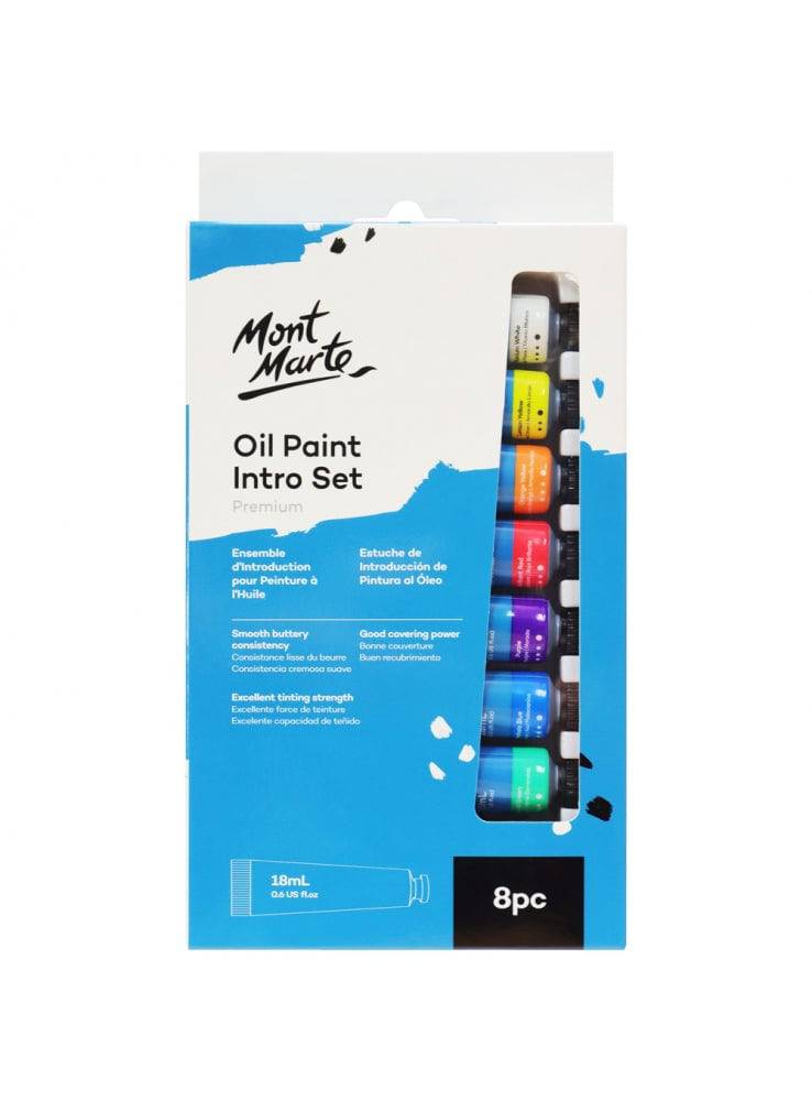 Mont Mate Oil Paint Intro Set Premium 8ml - Al Masam Stationery LLC Main image