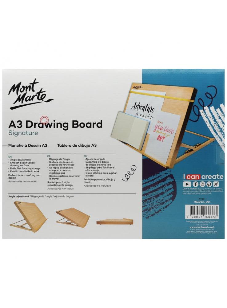 Mont Mate Signature Drawing Board A3 (18.5 x 14.2in) Secondary image