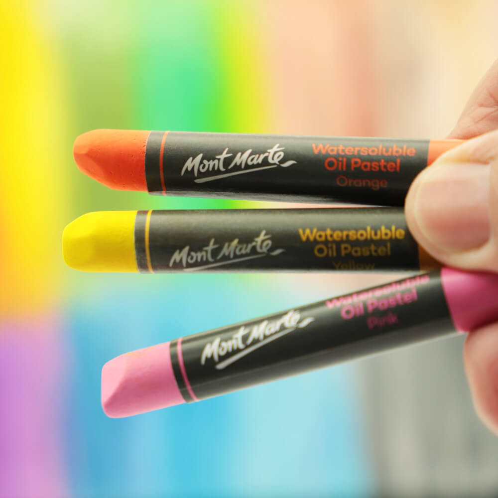 Mont Marte Watersoluble Oil Pastels 12pc - Al Masam Stationery LLC
