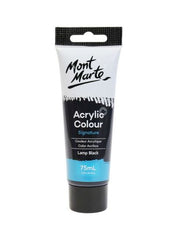 Acrylic Colour Paint Signature 75ml (2.5 US fl.oz) - Lamp Black - Al Masam Stationery LLC