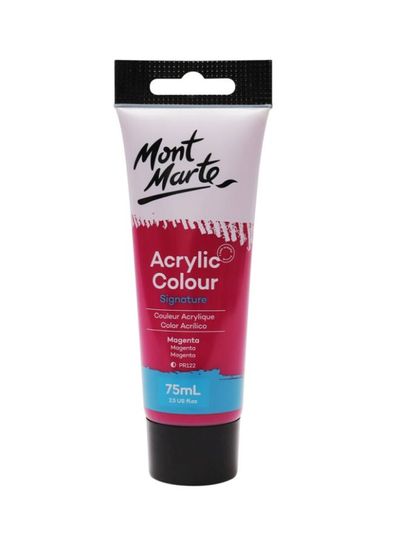 Acrylic Colour Paint Signature 75ml (2.5 US fl.oz) - Magenta - Al Masam Stationery LLC Main image