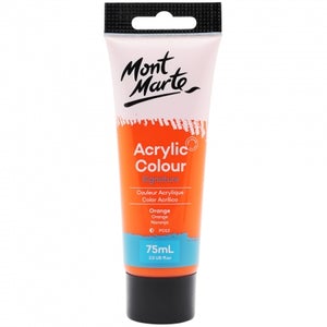 Acrylic Colour Paint Signature 75ml (2.5 US fl.oz) - Orange - Al Masam Stationery LLC Main image