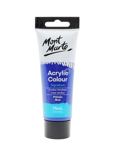 Acrylic Colour Paint Signature 75ml (2.5 US fl.oz) - Phthalo Blue - Al Masam Stationery LLC Main image