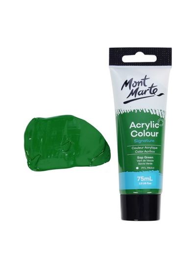 Acrylic Colour Paint Signature 75ml (2.5 US fl.oz) - Sap Green - Al Masam Stationery LLC Main image