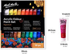 Mont Marte Acrylic Colour Paint Set 18pc x 75ml - Al Masam Stationery LLC