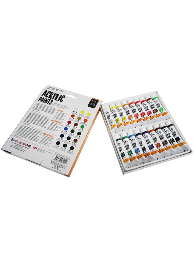 Mont Marte Acrylic Paint Set 18 Piece Secondary image