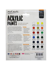 Mont Marte Acrylic Paint Set 18 Piece - Al Masam Stationery LLC