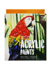 Mont Marte Acrylic Paint Set 18 Piece - Al Masam Stationery LLC