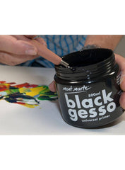 Mont Marte Black Gesso 500ml - Al Masam Stationery LLC