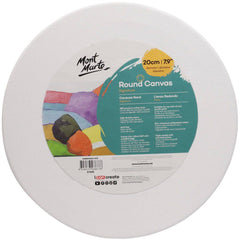 Mont marte Canvas Round 20cm - Al Masam Stationery LLC