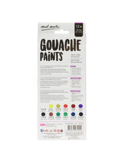 Mont Marte Gouache Paints 12pce x 12ml - Al Masam Stationery LLC