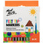 Mont marte Kids Felt Tip Markers 36pc - Basics - Al Masam Stationery LLC