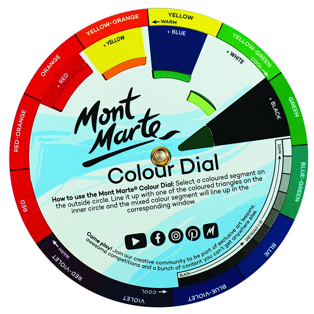 Mont Marte Mini Colour Dial - Al Masam Stationery LLC Main image