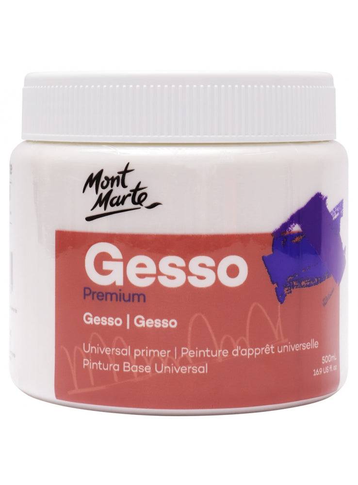 Mont Marte Premium Gesso 500ml (16.9oz) - Al Masam Stationery LLC Main image