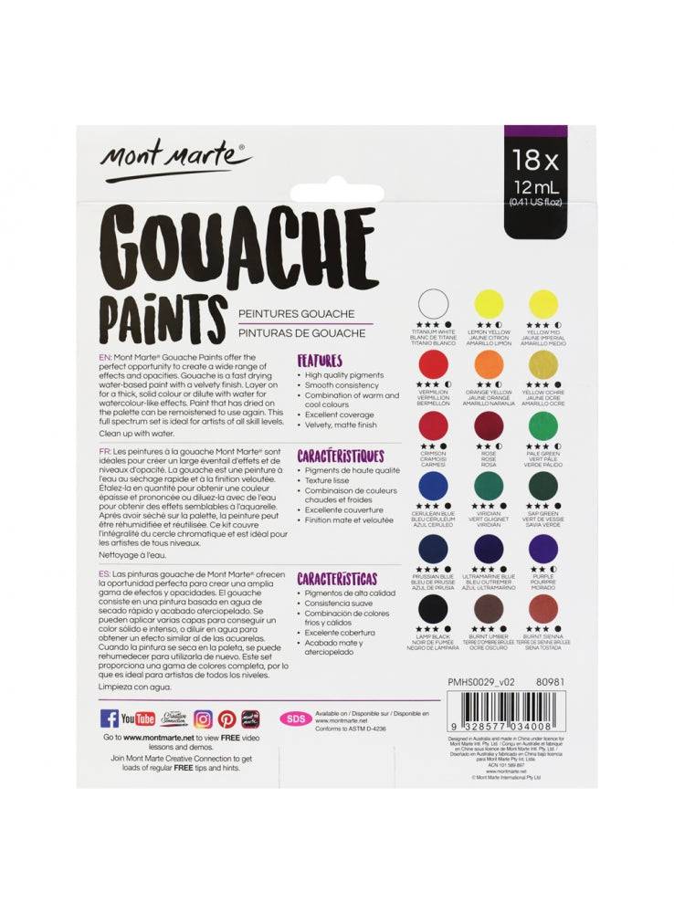 Mont Marte Signature Gouache Paints Secondary image