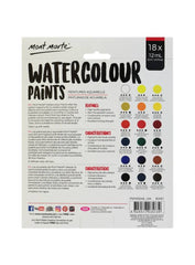 Mont Marte Signature Watercolour Paints 18pce x 12ml - Al Masam Stationery LLC